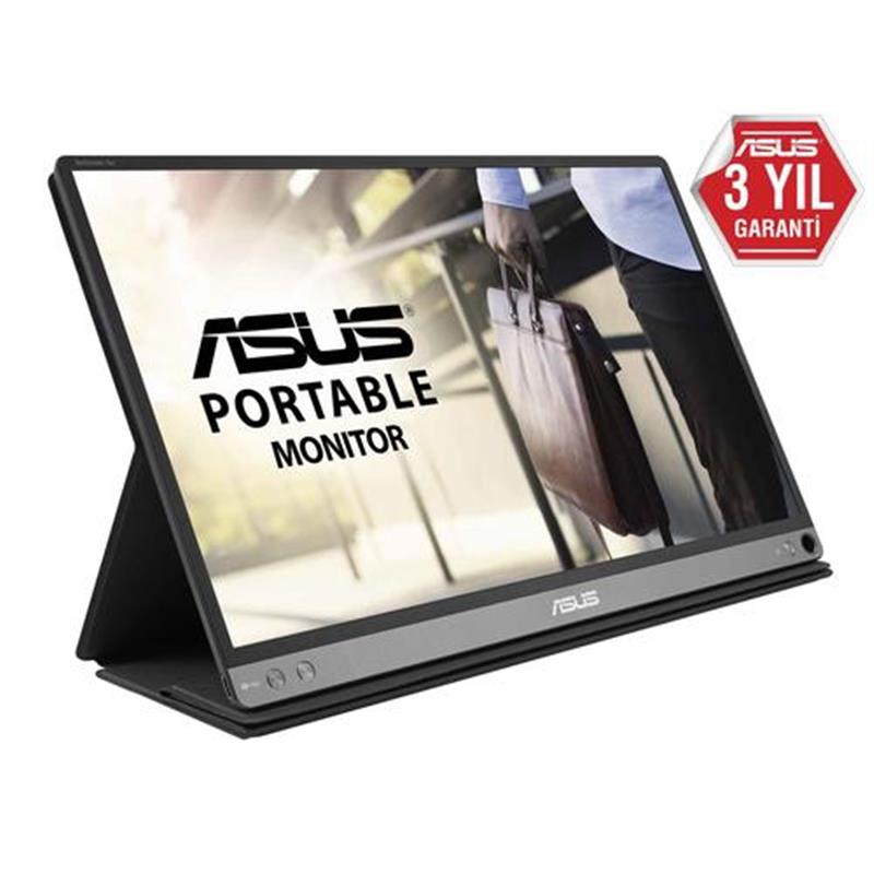 ASUS MB16AP computer monitor 39,6 cm (15.6"") 1920 x 1080 Pixels Full HD Flat Glans Grijs