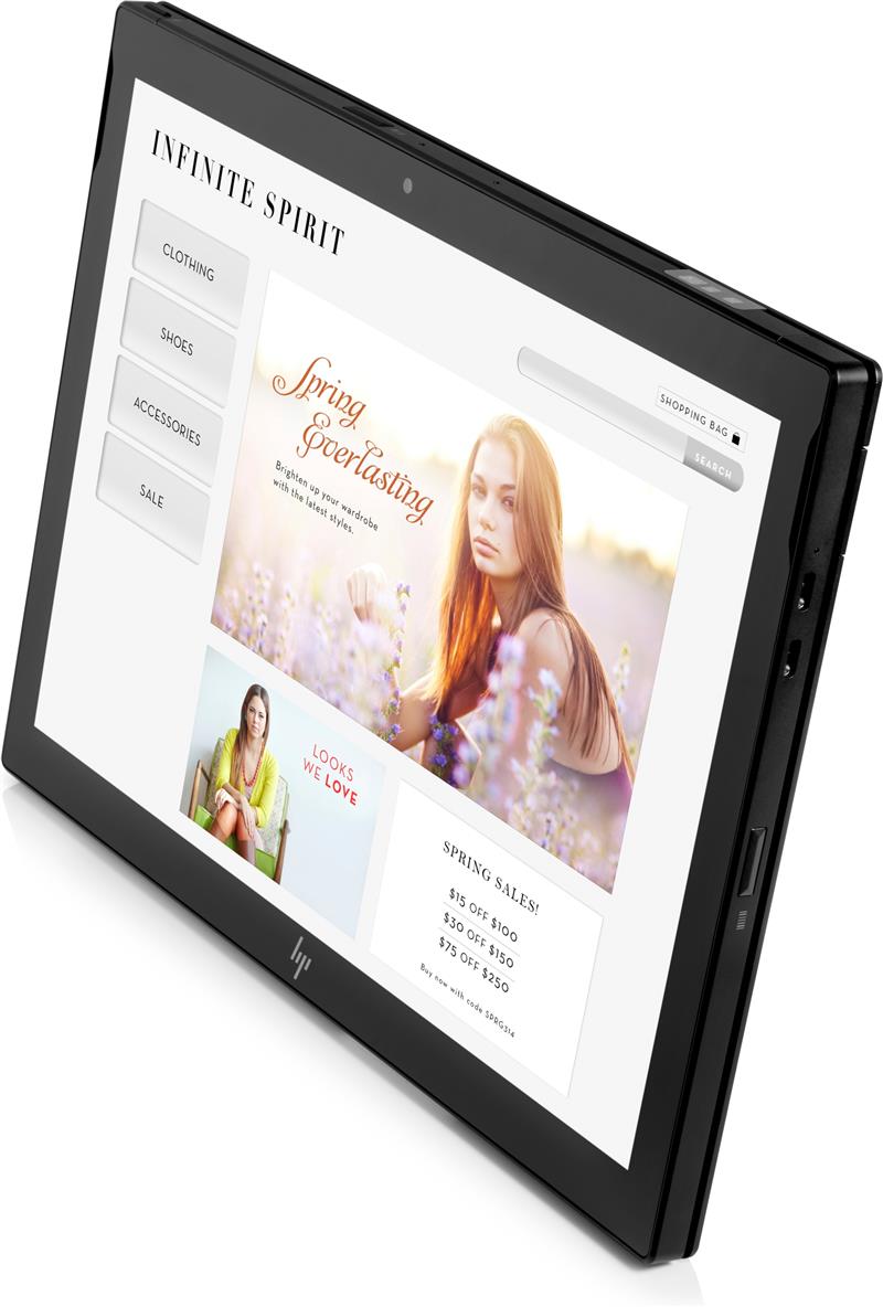 HP Engage Go Mobile System 1,2 GHz i5-7Y57 31,2 cm (12.3"") 1920 x 1280 Pixels Touchscreen