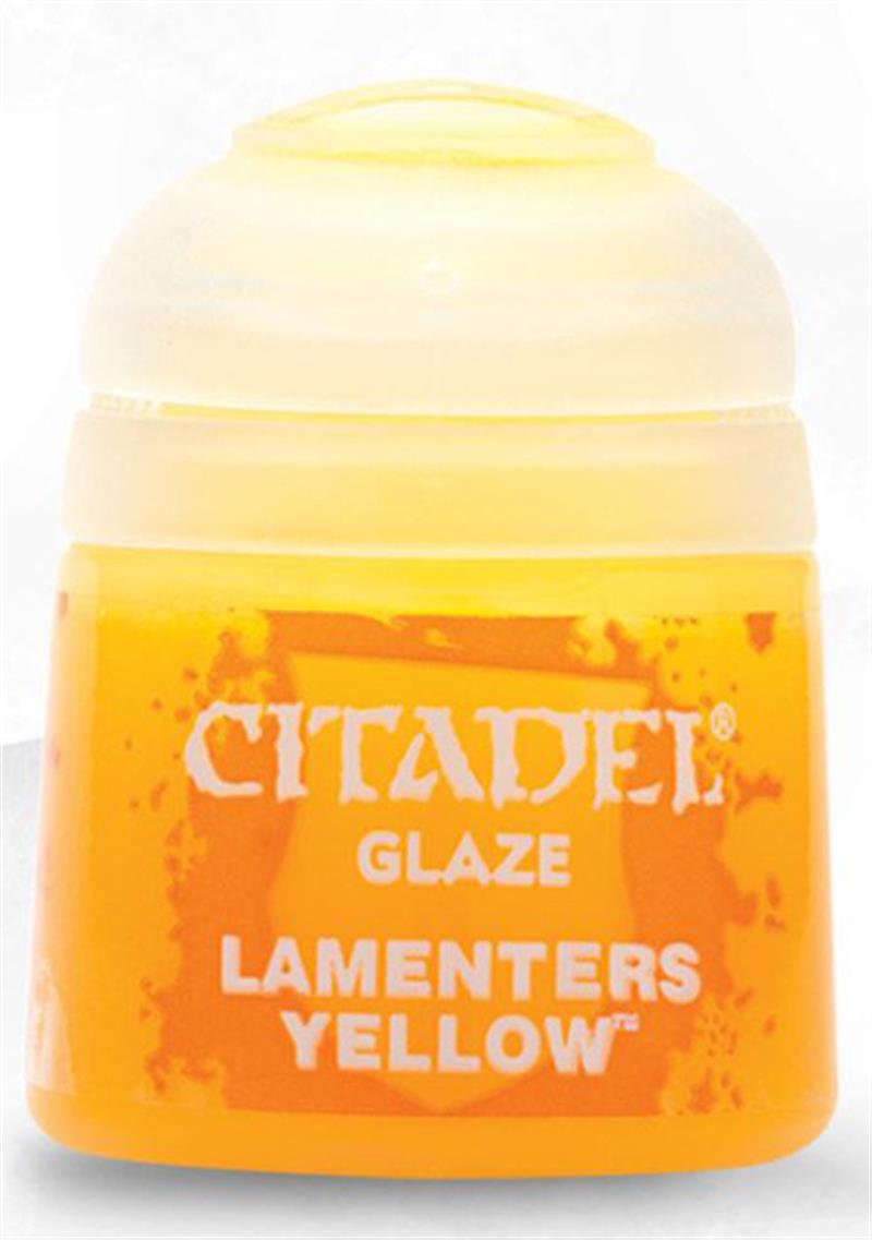 Glaze: lamenters yellow 12ml Paint - Glaze 