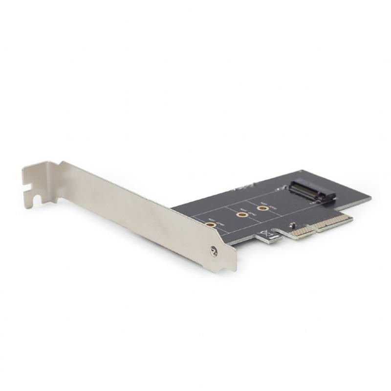 Gembird PCIe insteekkaart M 2 SSD adapter met extra low-profile bracket