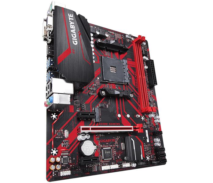 Gigabyte B450M GAMING moederbord Socket AM4 Micro ATX AMD B450