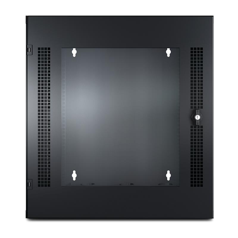 APC NetShelter WX 13U/HE hoog, 19inch Wandkast, Muurbevestiging, Glazen deur
