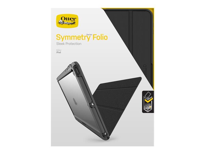 OtterBox Symmetry Folio Series voor Apple iPad 8th/7th gen, zwart - Geen retailverpakking