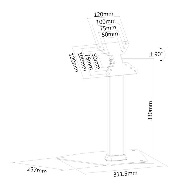 Neomounts monitor stand