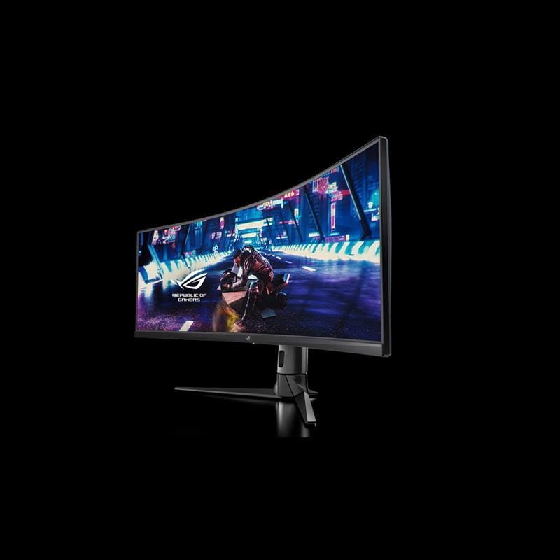 ASUS ROG Strix XG49VQ computer monitor 124,5 cm (49"") 3840 x 1080 Pixels UltraWide Full HD LED Gebogen Zwart