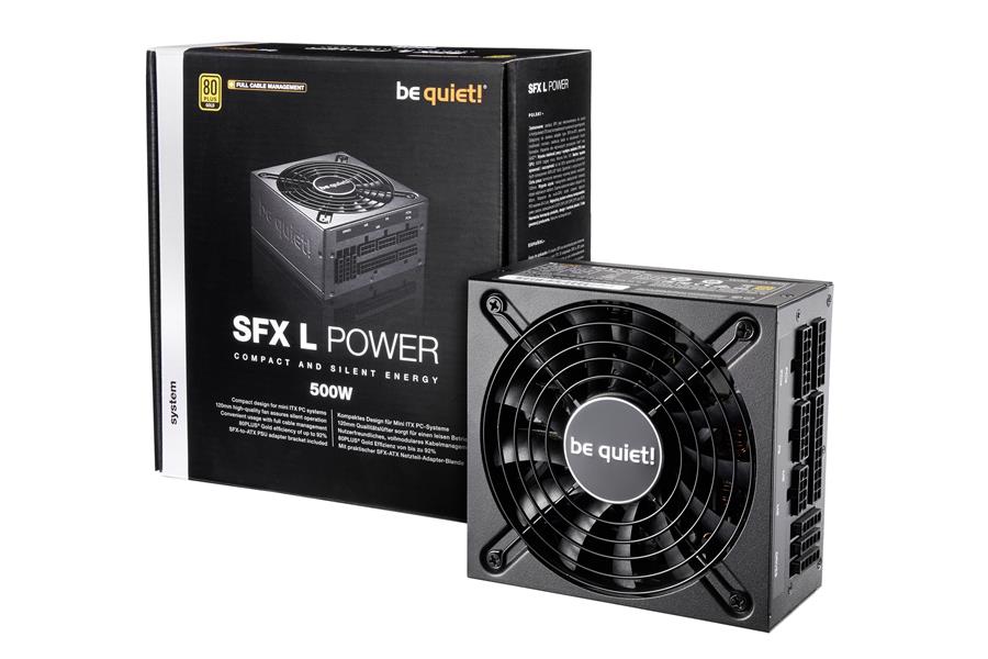 be quiet! SFX L Power power supply unit 500 W 20+4 pin ATX Zwart