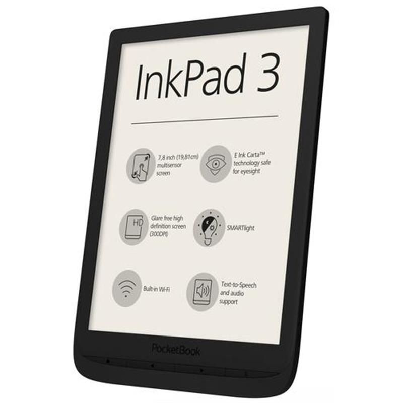 Pocketbook InkPad 3 e-book reader Touchscreen 8 GB Wi-Fi Zwart