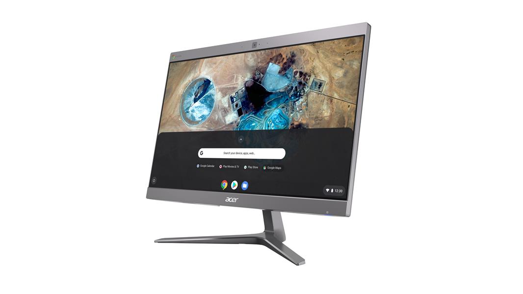 Acer Chromebase CA24I2 i3 Touch Intel® Core™ i3 60,5 cm (23.8"") 1920 x 1080 Pixels Touchscreen 8 GB DDR4-SDRAM 32 GB SSD Alles-in-één-pc ChromeOS Wi-