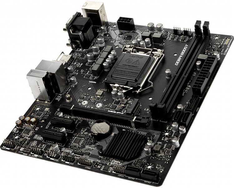 MSI H310M PRO-M2 PLUS moederbord LGA 1151 (Socket H4) Micro ATX Intel® H310