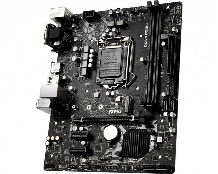 MSI H310M PRO-M2 PLUS moederbord LGA 1151 (Socket H4) Micro ATX Intel® H310