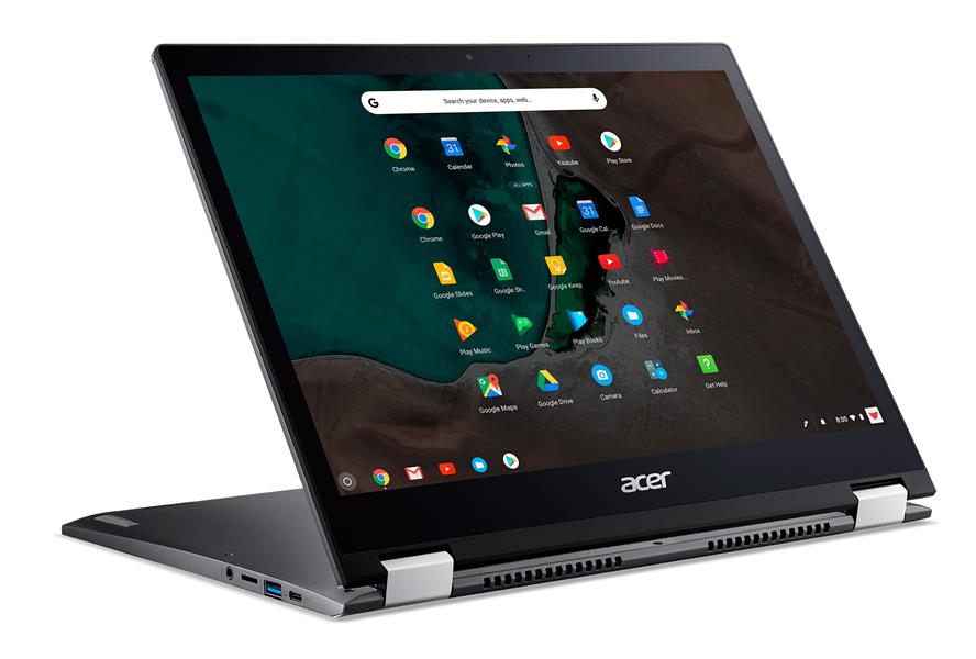 Acer Chromebook Spin 13 CP713-1WN-P88B 34,3 cm (13.5"") Touchscreen Quad HD Intel® Pentium® 4417U 8 GB LPDDR3-SDRAM 64 GB eMMC Wi-Fi 5 (802.11ac) Chro