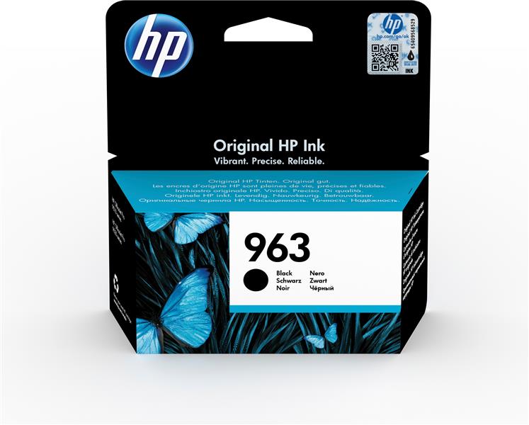 HP 963 Origineel Zwart 1 stuk(s)