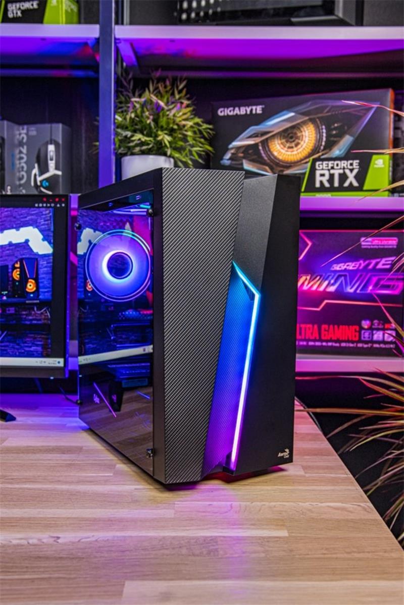 DESK. RGB GOLD 6450 4.1GHZ / 8GB RGB / 512GB 4 X ARGB 120M / W11 REFURBISHED