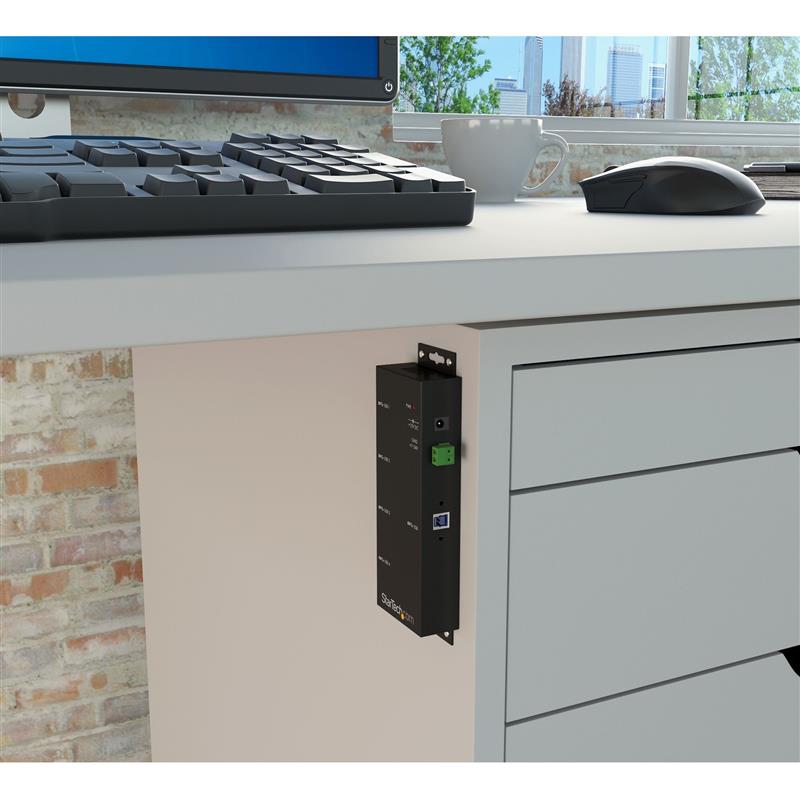 StarTech.com 4-poorts industriële USB 3.0 Hub monteerbaar