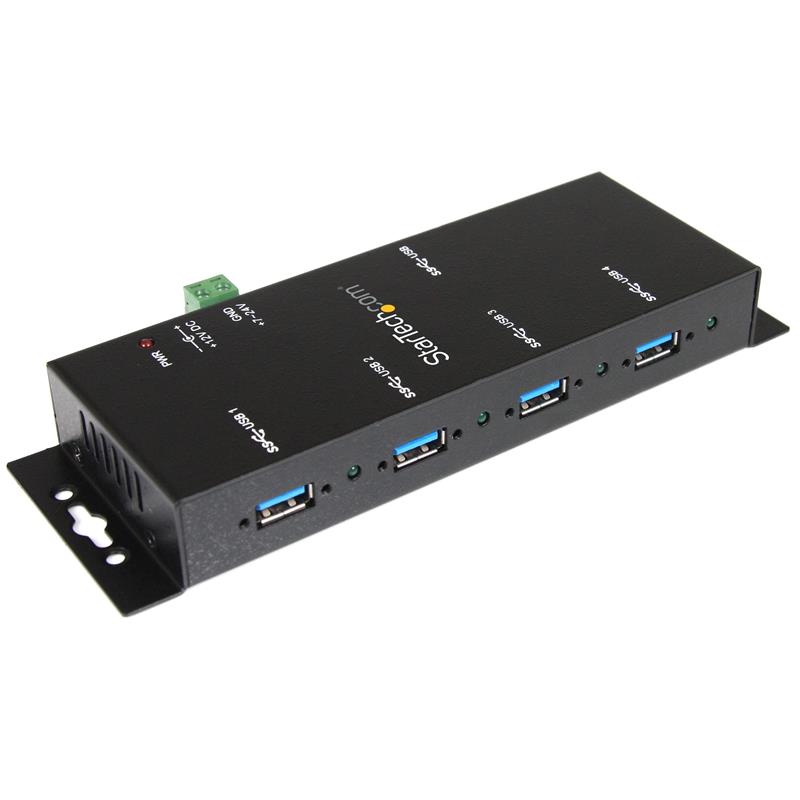 StarTech.com 4-poorts industriële USB 3.0 Hub monteerbaar
