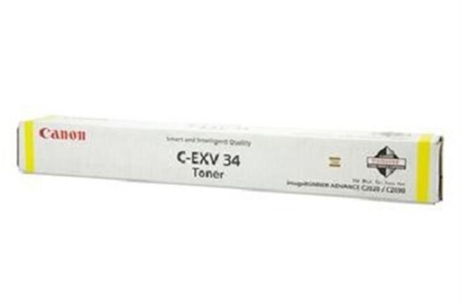 Canon C-EXV 34 Origineel Geel 1 stuk(s)