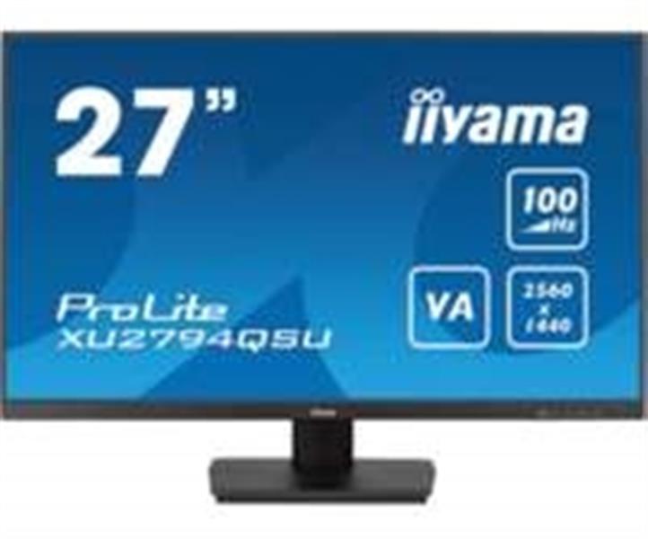 iiyama ProLite XU2794QSU-B6 27""W LCD WQHD VA computer monitor 68,6 cm (27"")