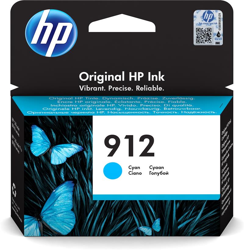 HP 912 originele cyaan inktcartridge