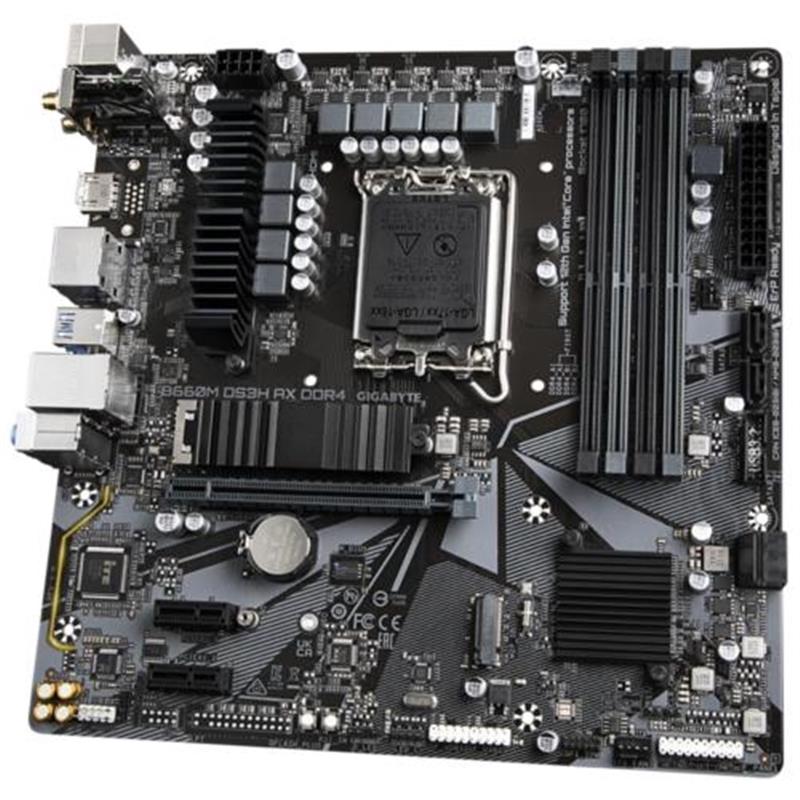 Gigabyte B660M DS3H AX DDR4 moederbord Intel B660 LGA 1700 micro ATX