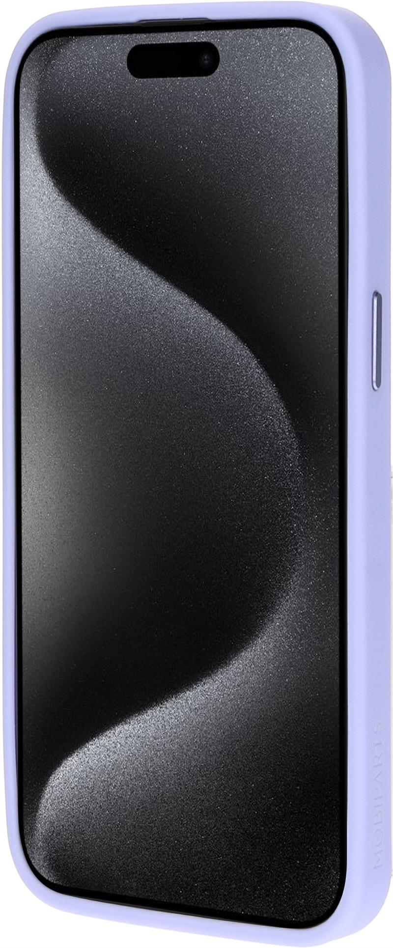 Mobiparts Hardcover Apple iPhone 15 Pro Max Satin Lila (Magsafe Compatible)
