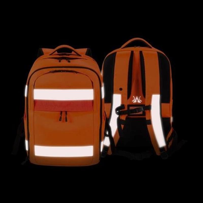 Dicota Hi-Vis rugzak Oranje Polyethyleentereftalaat PET Thermoplastic polyurethaan TPU 