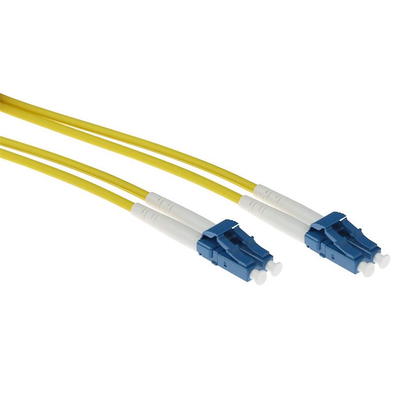 ACT RL3340 Glasvezel kabel 40 m 2x LC OS2 Geel