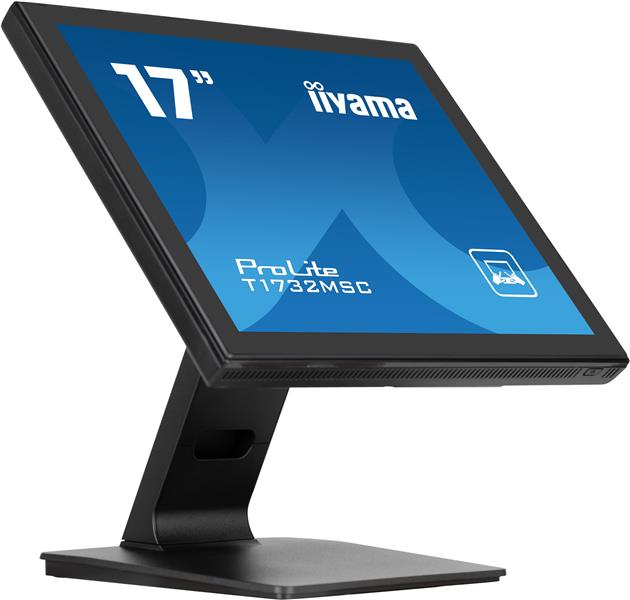 iiyama ProLite T1732MSC-B1SAG computer monitor 43,2 cm (17"") 1280 x 1024 Pixels Full HD LED Touchscreen Tafelblad Zwart