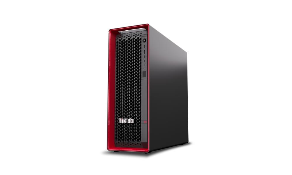 Lenovo ThinkStation P5 w3-2425 Tower Intel® Xeon® W 32 GB DDR5-SDRAM 1 TB SSD Windows 11 Pro for Workstations Workstation Zwart, Rood