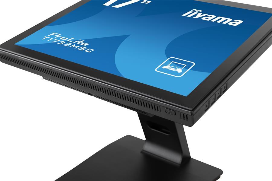 iiyama ProLite T1732MSC-B1SAG computer monitor 43,2 cm (17"") 1280 x 1024 Pixels Full HD LED Touchscreen Tafelblad Zwart