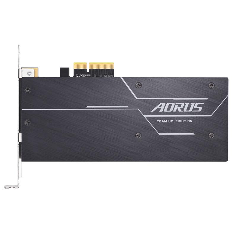 Gigabyte AORUS RGB AIC PCl Express Card 512 GB PCI Express 3.0 3D TLC NVMe