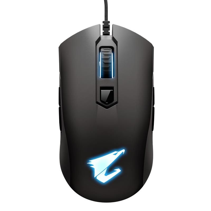 Gigabyte AORUS M4 muis Ambidextrous USB Type-A Optisch 6400 DPI