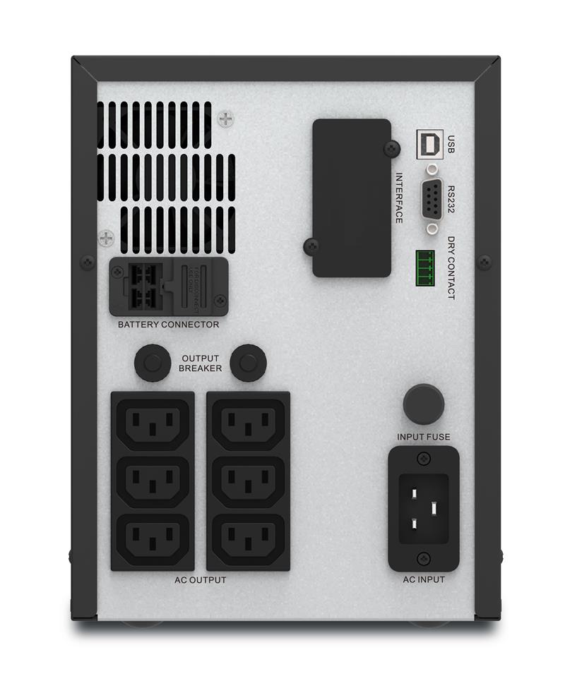 APC SMV3000CAI Noodstroomvoeding - 6x C13, USB, 3000VA