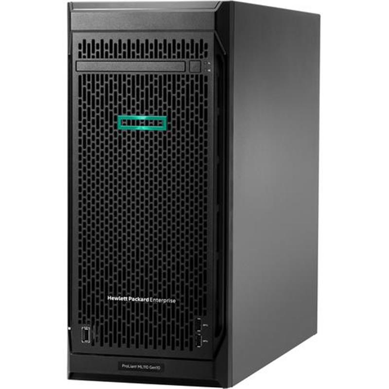 Hewlett Packard Enterprise ProLiant ML110 Gen10 server Intel Xeon Silver 2 1 GHz 16 GB DDR4-SDRAM 96 TB Tower 4 5U 550 W