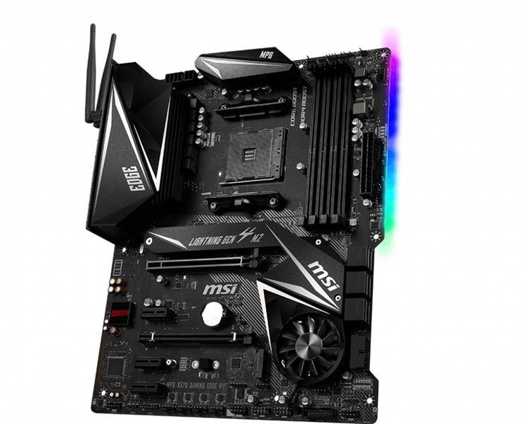 MSI MPG X570 Gaming Edge WIFI Socket AM4 ATX AMD X570
