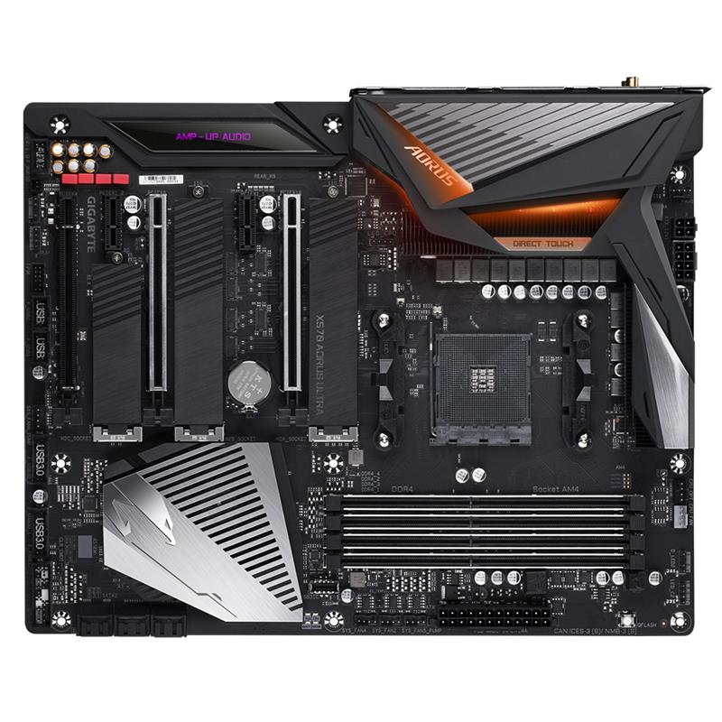 Gigabyte X570 AORUS ULTRA (rev. 1.0) moederbord Socket AM4 ATX AMD X570