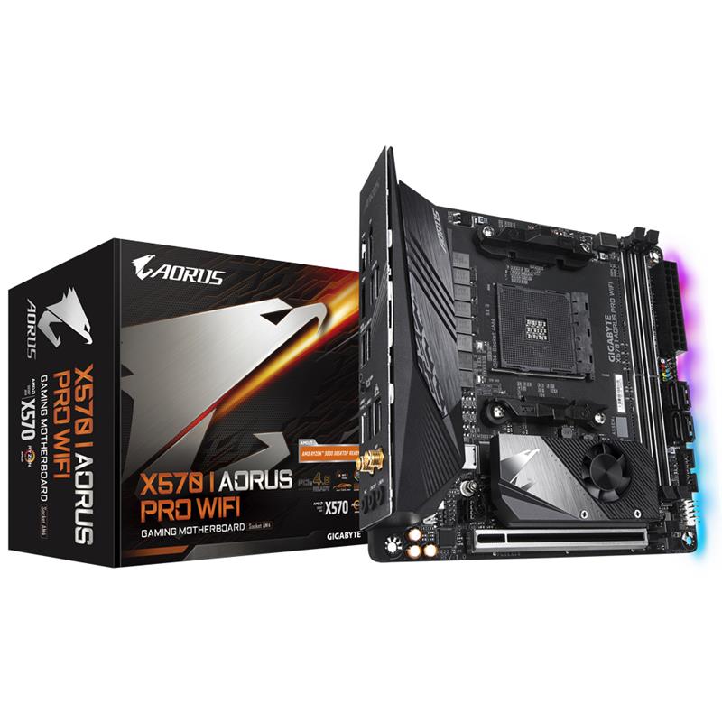 Gigabyte X570 I AORUS PRO WIFI (rev. 1.0) moederbord Socket AM4 Mini ITX AMD X570