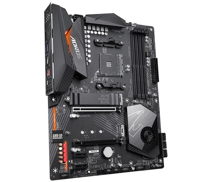 Gigabyte X570 AORUS ELITE (rev. 1.0) moederbord Socket AM4 ATX AMD X570