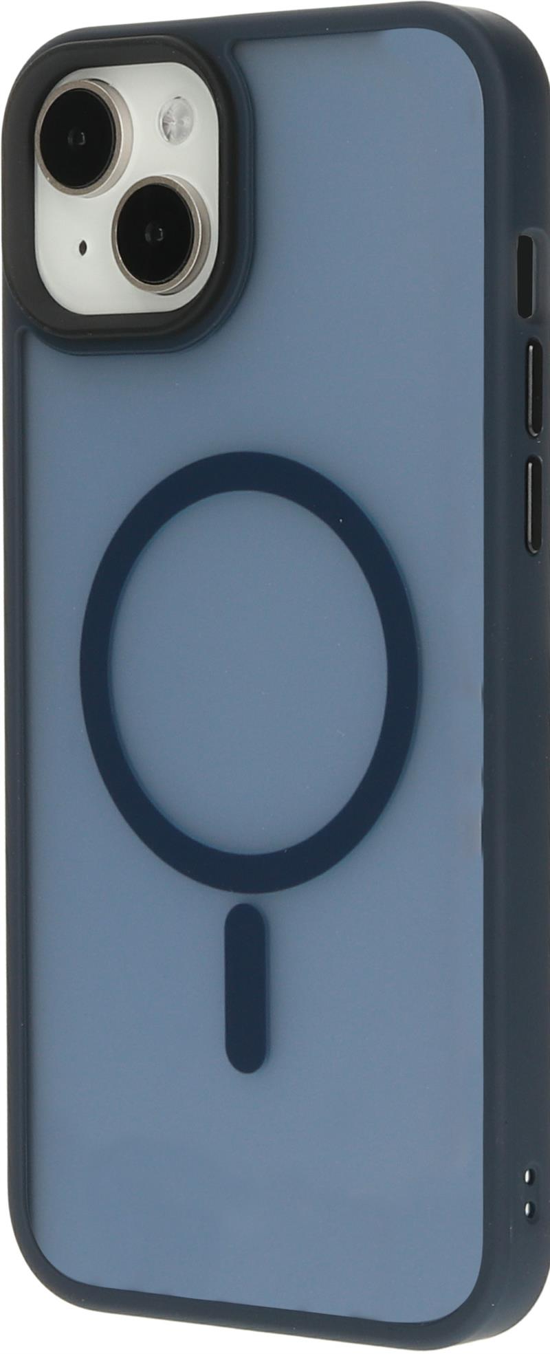 Mobiparts Hardcover Apple iPhone 15 Plus Satin Blue (Magsafe Compatible)