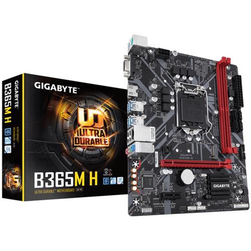 Gigabyte B365M H moederbord Intel B365 LGA 1151 (Socket H4) micro ATX