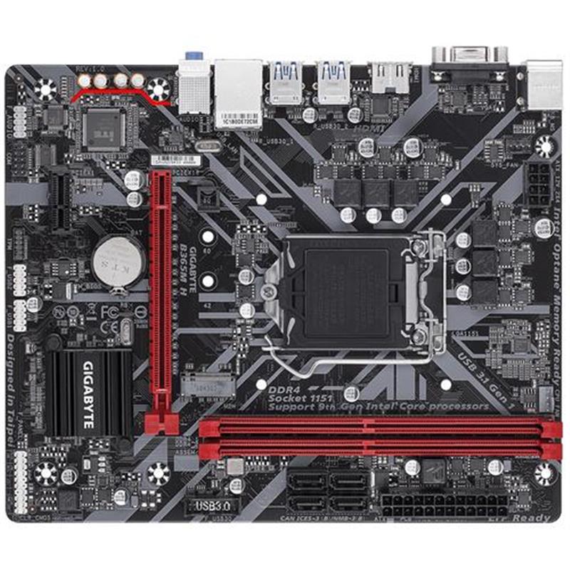 Gigabyte B365M H moederbord Intel B365 LGA 1151 (Socket H4) micro ATX