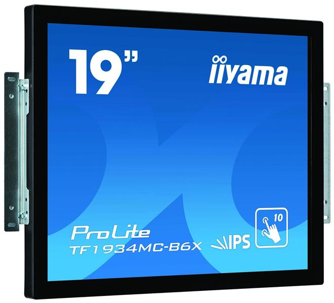 iiyama ProLite TF1934MC-B6X touch screen-monitor 48,3 cm (19"") 1280 x 1024 Pixels Zwart Multi-touch Multi-gebruiker