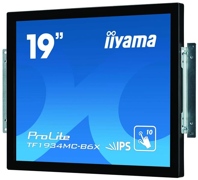 iiyama ProLite TF1934MC-B6X touch screen-monitor 48,3 cm (19"") 1280 x 1024 Pixels Zwart Multi-touch Multi-gebruiker