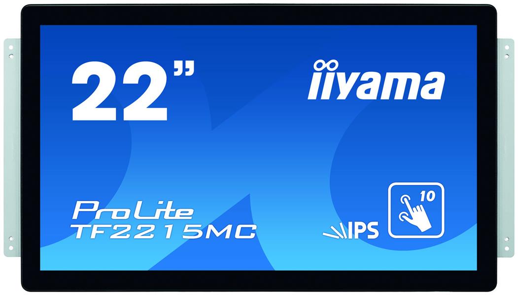 iiyama ProLite TF2215MC-B2 touch screen-monitor 54,6 cm (21.5"") 1920 x 1080 Pixels Zwart Multi-touch Multi-gebruiker