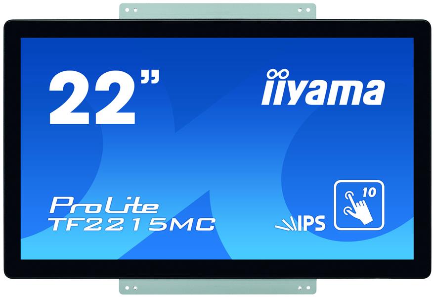 iiyama ProLite TF2215MC-B2 touch screen-monitor 54,6 cm (21.5"") 1920 x 1080 Pixels Zwart Multi-touch Multi-gebruiker