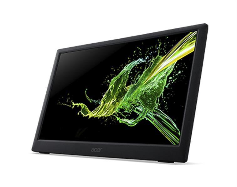 Acer PM161Q computer monitor 39,6 cm (15.6"") 1920 x 1080 Pixels Full HD LED Zwart