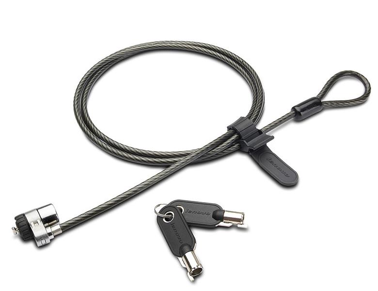 Lenovo Kensington MicroSaver Security Cable Lock kabelslot Zwart 1,8 m