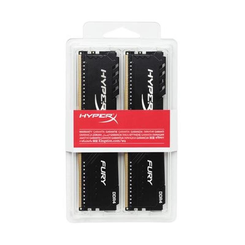 HyperX FURY geheugenmodule 8 GB 2 x 4 GB DDR4 3200 MHz