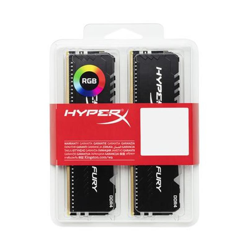 HyperX FURY geheugenmodule 16 GB 2 x 8 GB DDR4 3200 MHz