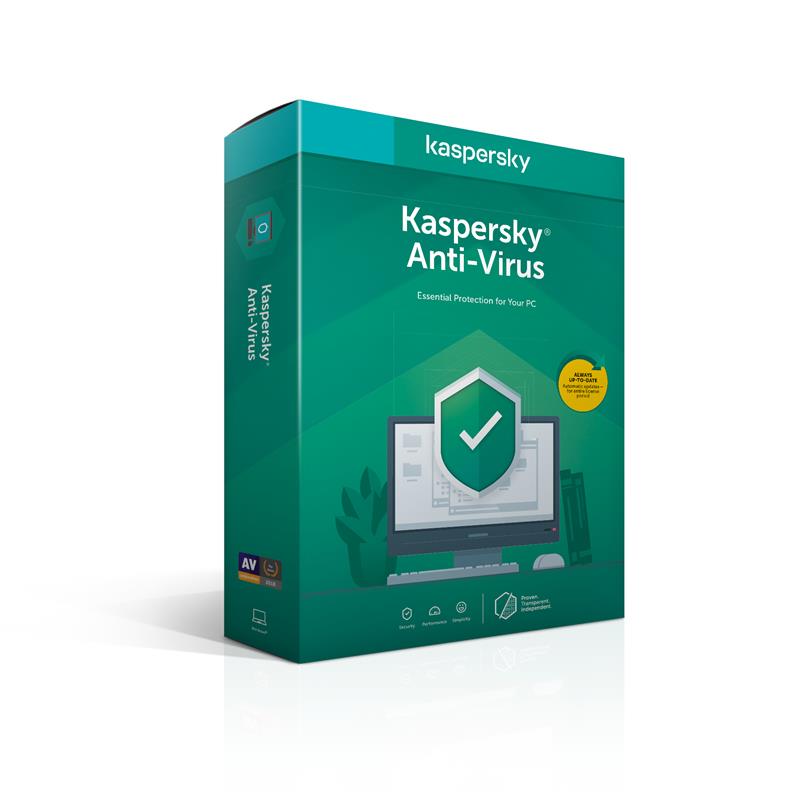 Kaspersky Lab Anti-Virus 2020 1 licentie(s) 1 jaar Nederlands