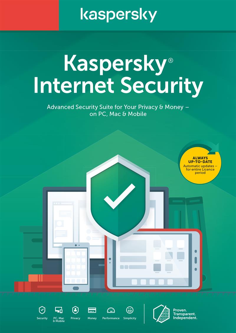 Kaspersky Lab KIS 2020 3dev 1y slim sierra bs noCD BE 1 licentie(s) 1 jaar Nederlands